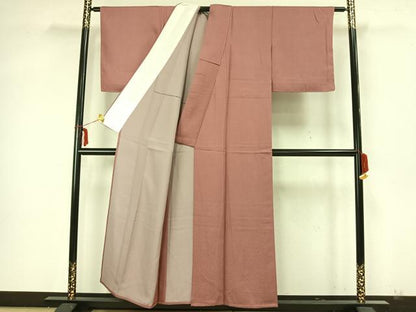平和屋着物▽伝統工芸師 服部光擴 江戸小紋 単衣 鮫小紋柄 正絹 逸品 未使用 AAAZ1696fy