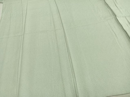平和屋着物▽上質な色無地 単衣 夏虫色 正絹 逸品 AAAZ1704fy