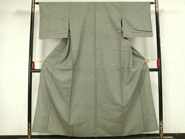 平和屋着物▽江戸小紋　単衣　鮫小紋柄　正絹　逸品　未使用　AAAZ1706fy