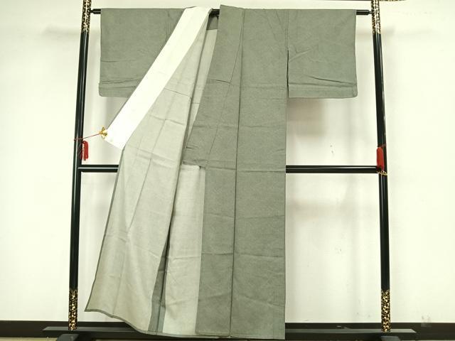 平和屋着物▽江戸小紋　単衣　鮫小紋柄　正絹　逸品　未使用　AAAZ1706fy