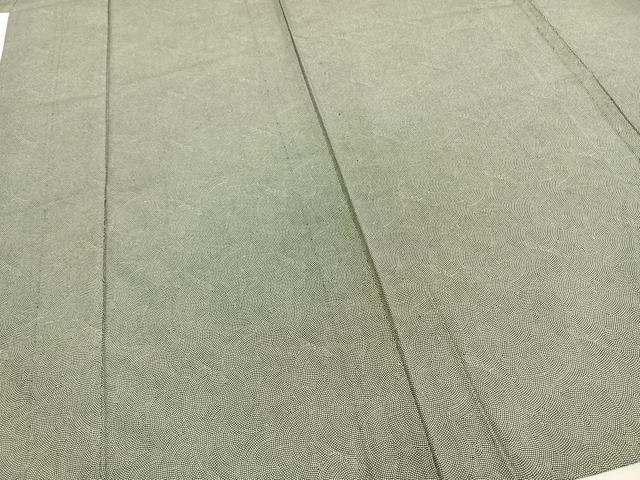 平和屋着物▽江戸小紋　単衣　鮫小紋柄　正絹　逸品　未使用　AAAZ1706fy