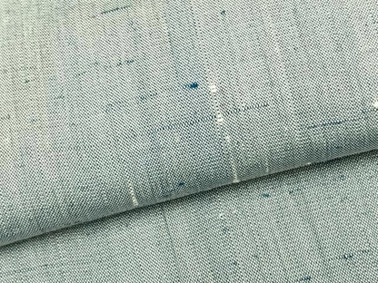平和屋着物▽上質な紬　単衣　霞文　正絹　逸品　AAAZ1712fy