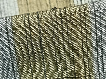 平和屋着物▽上質な紬 単衣 間道 正絹 逸品 AAAZ1713fy