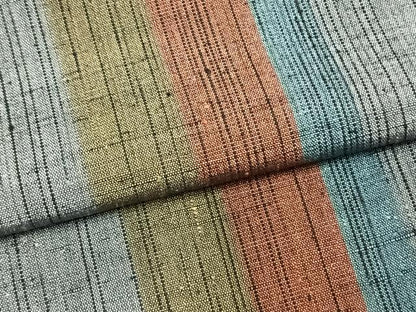 平和屋着物▽上質な紬 単衣 間道 正絹 逸品 AAAZ1713fy