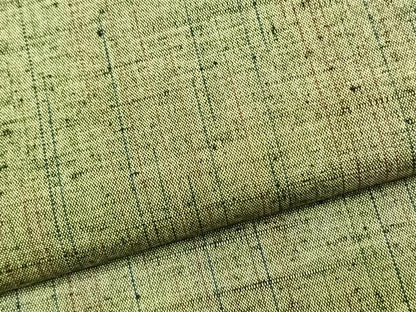 平和屋着物▽上質な紬 単衣 縞 正絹 逸品 AAAZ1720fy
