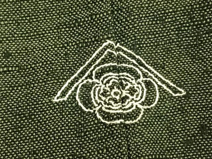 平和屋着物▽上質な紬 単衣 霞文 正絹 逸品 AAAZ1728fy