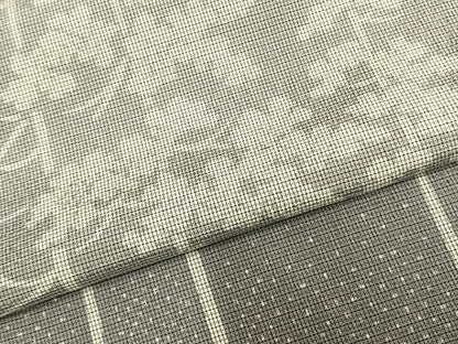平和屋着物▽本塩沢 訪問着 単衣 樹林文 正絹 逸品 AAAZ1732fy