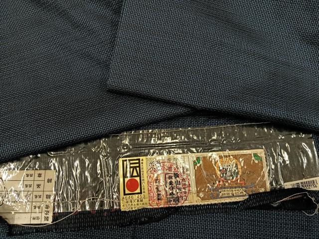 平和屋着物●男性 本場大島紬 アンサンブル 100亀甲 総詰め やまと誂製 松山茂治作 正絹 逸品 AAAZ1785ph