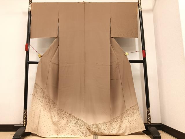 平和屋着物●色留訪問着 霞文 暈し染め 金彩 やまと誂製 正絹 逸品 AAAZ1800ph