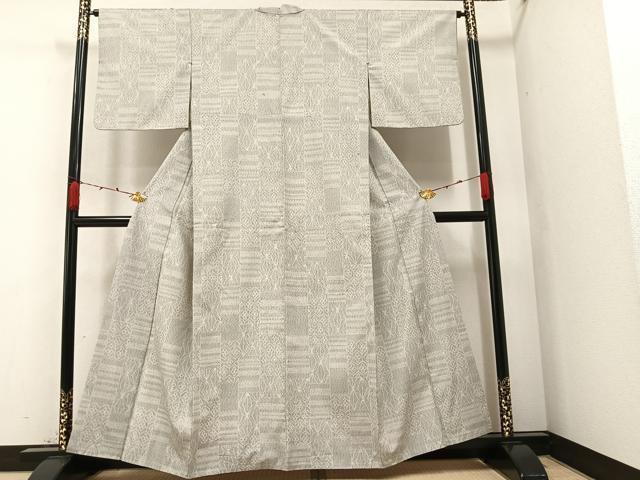 平和屋着物●お召 吉祥文 正絹 逸品 AAAZ1833ph