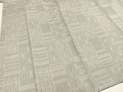 平和屋着物●お召 吉祥文 正絹 逸品 AAAZ1833ph