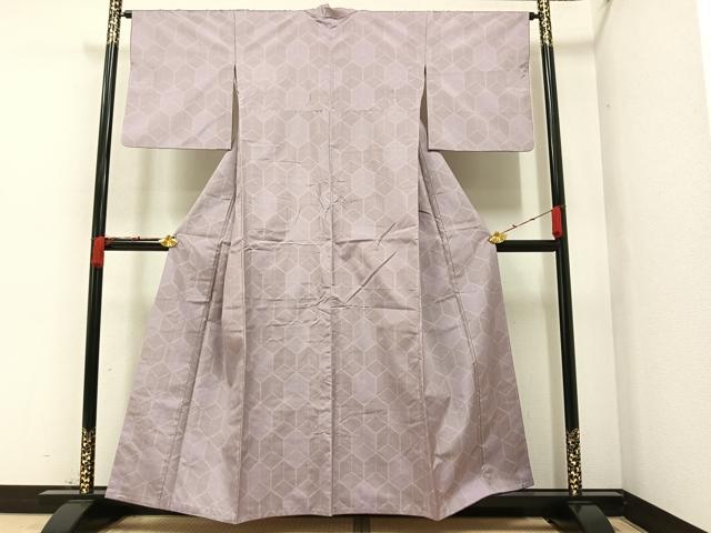 平和屋着物●本場大島紬 亀甲文 正絹 逸品 AAAZ1836ph
