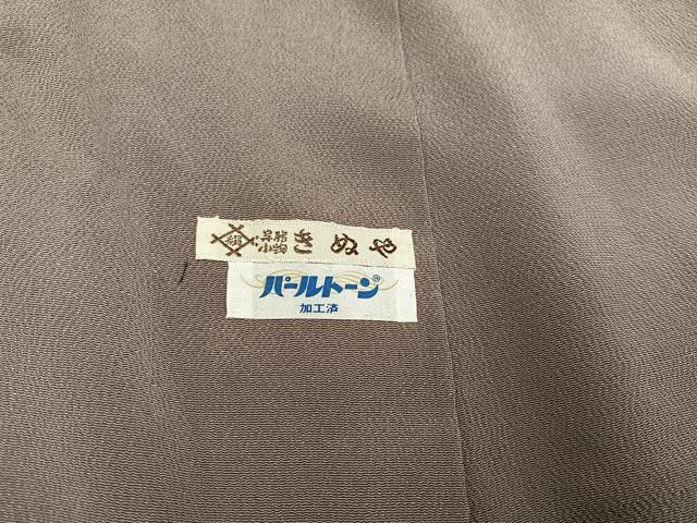 平和屋着物●訪問着　友禅　駒刺繍　舞桜文　金彩　鬼しぼ縮緬　正絹　逸品　AAAZ1931ph
