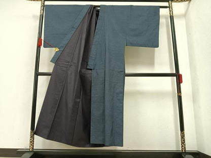 平和屋着物●男性 本場大島紬 100亀甲 総詰め 正絹 逸品 AAAZ1933ph