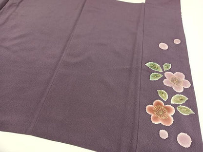 平和屋着物●豪華振袖　駒刺繍　鳳凰草花文　暈し染め　金彩　ロング丈　正絹　逸品　AAAZ1993ph