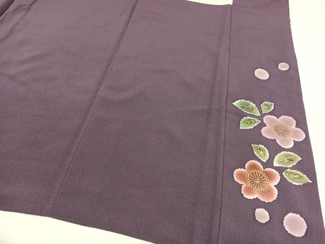平和屋着物●豪華振袖　駒刺繍　鳳凰草花文　暈し染め　金彩　ロング丈　正絹　逸品　AAAZ1993ph