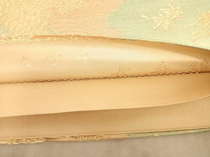 平和屋着物◎六通柄袋帯　長寿錦　大宮好　金銀糸　正絹　逸品　AAAZ2204yx