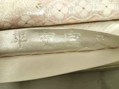 平和屋着物◎六通柄袋帯 唐織 平安宝文 金銀糸 正絹 逸品 AAAZ2273yx