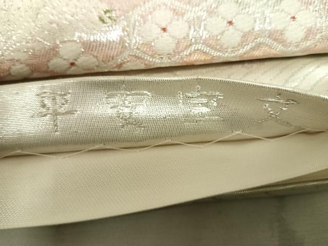 平和屋着物◎六通柄袋帯 唐織 平安宝文 金銀糸 正絹 逸品 AAAZ2273yx