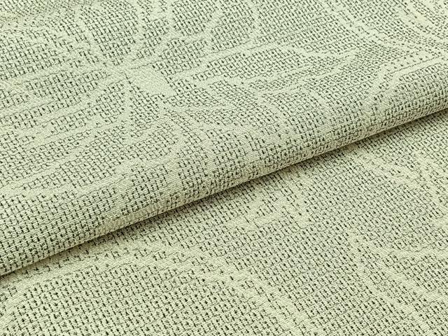 平和屋着物▽本塩沢 単衣 110亀甲 花唐草文 正絹 逸品 AAAZ2323jh