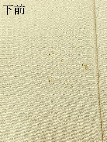 平和屋着物▽訪問着 単衣 作家物 草花文 正絹 逸品 未使用 AAAZ2352jh