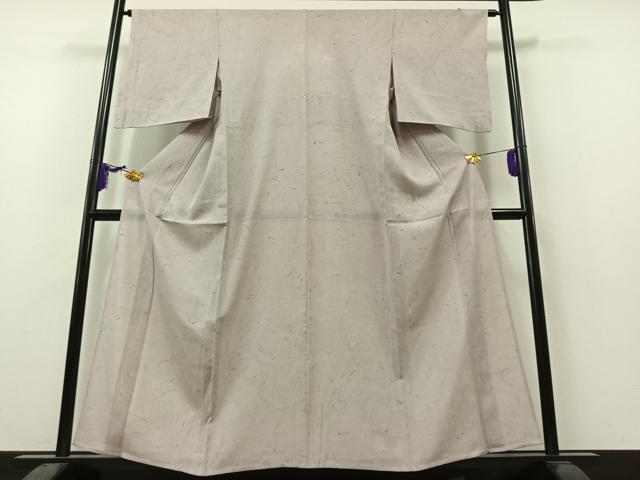 平和屋着物▽上質な小紋 単衣 流水文 正絹 逸品 AAAZ2353jh