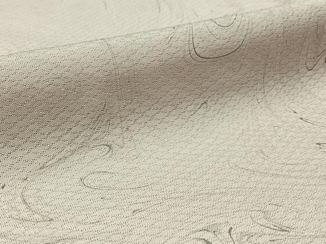 平和屋着物▽上質な小紋 単衣 流水文 正絹 逸品 AAAZ2353jh