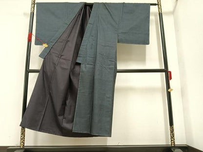 平和屋着物●男性 本場大島紬 アンサンブル 100亀甲 総詰め 正絹 逸品 未使用 AAAZ2372ph