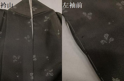 平和屋着物●上質な小紋 舞桜文 正絹 逸品 AAAZ2433ph