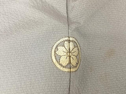 平和屋着物●人間国宝　福田喜三郎　訪問着　刺繍　組紐　暈し染め　金糸　金彩　三越扱い　正絹　逸品　未使用　AAAZ3021np
