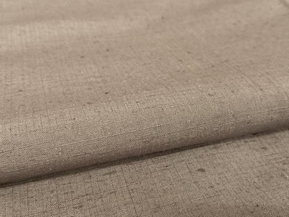 平和屋着物●結城紬 色無地 鳩羽色 証紙付き 正絹 逸品 AAAZ3034np