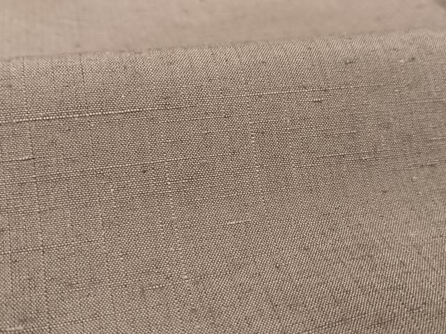 平和屋着物●結城紬 色無地 鳩羽色 証紙付き 正絹 逸品 AAAZ3034np