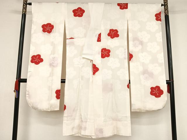 平和屋着物●皇室献上作家　藤井寛　振袖・長襦袢(無双仕立て)セット　駒刺繍　松竹梅　金糸　金彩　正絹　逸品　AAAZ3099np