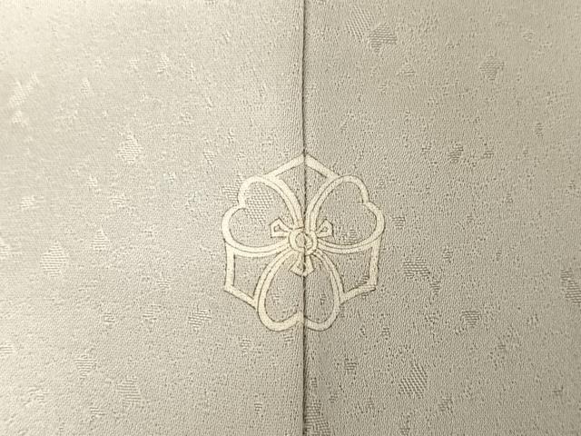 平和屋着物●銀座きしや　訪問着　駒刺繍　松に藤花房　金糸　金彩　たとう紙付き　正絹　逸品　AAAZ3102np