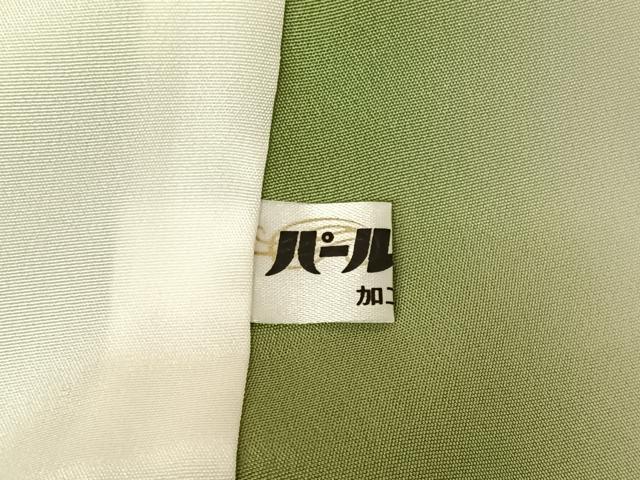 平和屋着物●金彩友禅　卓越技能者・名工・和田光正　訪問着　夢蒔絵　流水に松　暈し染め　金彩　正絹　逸品　AAAZ3132np