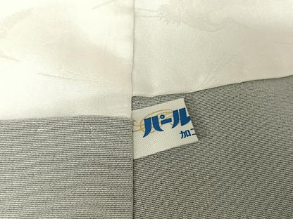 平和屋着物●訪問着 友禅 花籬文 鬼しぼ縮緬 正絹 逸品 AAAZ3141np