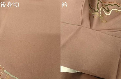 平和屋着物●訪問着 流水文 金彩 正絹 逸品 AAAZ3159np