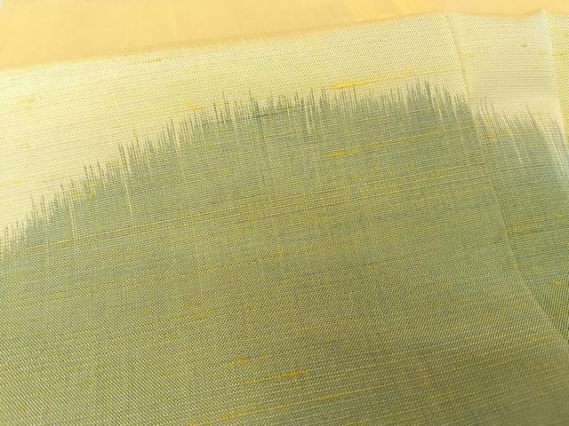 平和屋着物●紬 訪問着 遠山風景文 正絹 逸品 AAAZ3161np
