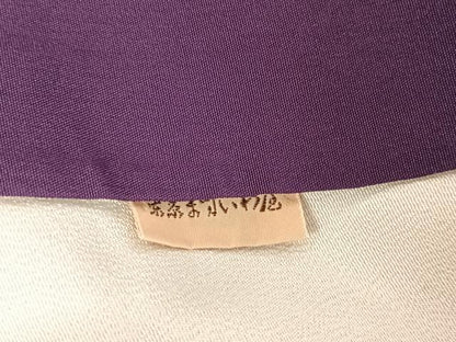 平和屋着物●十日町　名門　滝泰謹製　訪問着　辻が花　絞り　正絹　逸品　AAAZ3170np