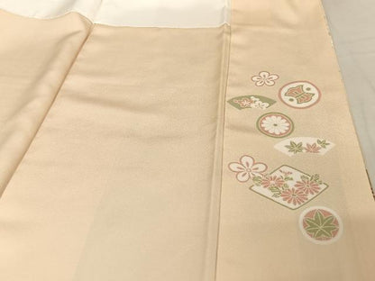 平和屋着物●豪華色留袖 雪輪吉祥文 金彩 正絹 逸品 AAAZ3174np