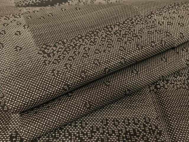 平和屋着物●本場大島紬 カタス7マルキ 横段文 正絹 逸品 AAAZ3203np