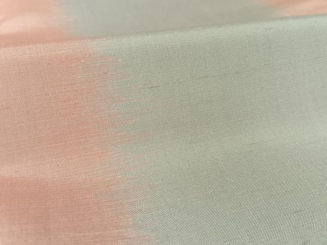 平和屋着物●上質な紬　間道　さが美扱い　正絹　逸品　AAAZ3208np