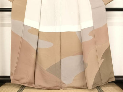 平和屋着物●訪問着 作家物 霞文 金彩 正絹 逸品 AAAZ3213np