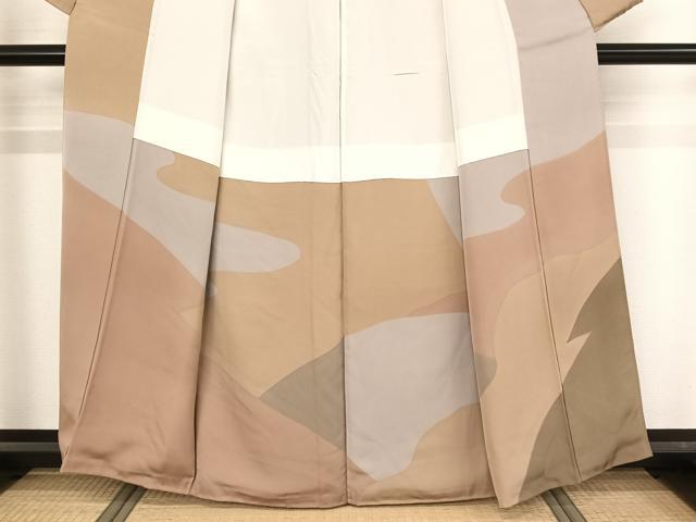 平和屋着物●訪問着 作家物 霞文 金彩 正絹 逸品 AAAZ3213np
