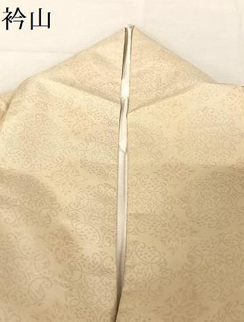 平和屋着物●本場染大島紬　訪問着　花唐草文　ロング丈　正絹　逸品　AAAZ3236np