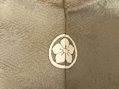 平和屋着物●銀座きしや　訪問着　駒刺繍　松文　金糸　金彩　正絹　逸品　未使用　AAAZ3248np