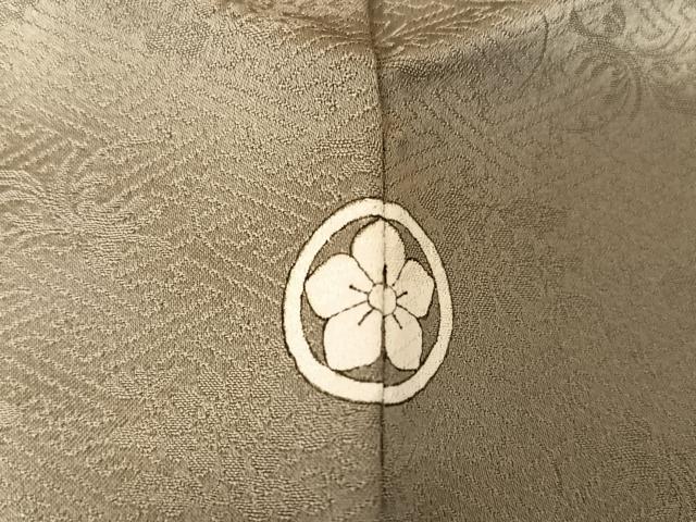 平和屋着物●銀座きしや　訪問着　駒刺繍　松文　金糸　金彩　正絹　逸品　未使用　AAAZ3248np