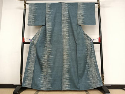 平和屋着物●上質な紬 霞文 正絹 逸品 未使用 AAAZ3250np