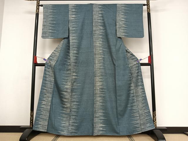 平和屋着物●上質な紬 霞文 正絹 逸品 未使用 AAAZ3250np