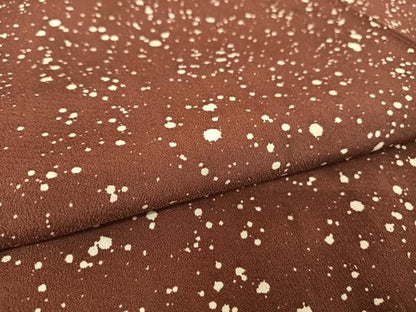平和屋着物●洗える最高級着物　＜英＞はなぶさ謹製　小紋　雪　洗える着物　AAAZ3288np